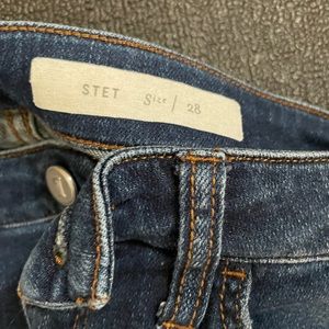 Pilcro and the Letterpress jeans Stet style sz 28